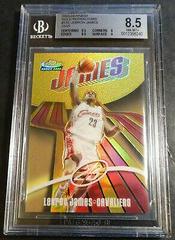 LeBron James [Gold Refractor] #133 Basketball Cards 2003 Finest Prices