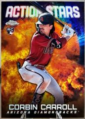 Corbin Carroll Baseball Cards 2023 Topps Chrome Update Action Stars Prices