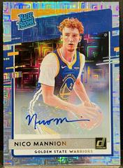 Nico Mannion [Auto Choice] Basketball Cards 2020 Donruss Prices