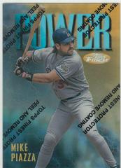 Mike Piazza [Refractor] #151 Baseball Cards 1997 Finest Prices