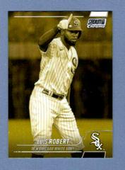 Luis Robert [Gold Minted] #88 Baseball Cards 2022 Stadium Club Prices