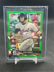 Isaac Paredes [Green] Baseball Cards 2018 Bowman Paper Prospects Prices