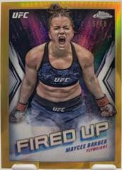 Maycee Barber [Refractor] #FDP-4 Ufc Cards 2024 Topps Chrome UFC Fired Up Prices