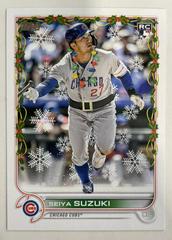Seiya Suzuki [SSP Variation] #HW177 Baseball Cards 2022 Topps Holiday Prices