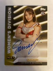 Sarray [Gold] Wrestling Cards 2021 Topps WWE Women's Division Autographs Prices