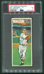 Ray Jablonski, Bob Keegan Baseball Cards 1955 Topps Doubleheaders Prices
