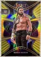Roman Reigns [Gold Prizm] #15 Wrestling Cards 2022 Panini Select WWE Phenomenon Prices