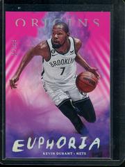 Kevin Durant [Pink] #21 Basketball Cards 2023 Panini Origins Euphoria Prices
