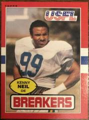 Kenny Neil Football Cards 1985 Topps USFL Prices