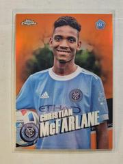 Christian Mcfarlane [Orange] Soccer Cards 2022 Topps Chrome MLS Prices