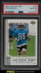 Steve Smith #262 Football Cards 2001 Upper Deck Top Tier Prices