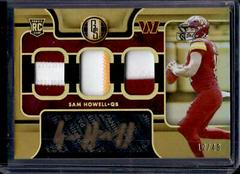 Sam Howell [Jersey Autograph Triple Prime] #276 Football Cards 2022 Panini Gold Standard Prices