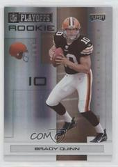 Brady Quinn [Black Holofoil] Football Cards 2007 Playoffs NFL Prices