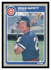Brian Dayett Baseball Cards 1985 Fleer Update Prices
