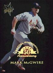 Mark McGwire Baseball Cards 1998 Leaf Prices