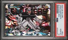 Jonathan Quick [Red] #BL-3 Hockey Cards 2022 Upper Deck Allure Blockers Prices