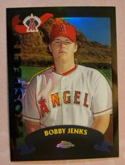 Bobby Jenks [Black Refractor] Baseball Cards 2002 Topps Chrome Traded Prices