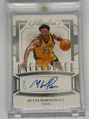 Metta World Peace #11 Basketball Cards 2022 Panini Flawless Excellence Signature Prices