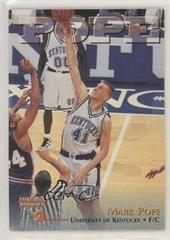 Mark Pope #48 Basketball Cards 1996 Score Board Basketball Rookies Prices