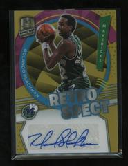 Rolando Blackman [Gold] #RSA-RBL Basketball Cards 2021 Panini Spectra RetroSpect Autographs Prices