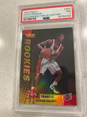 Steve Francis [Gold Refractor w/ Coating] Basketball Cards 1999 Finest Prices