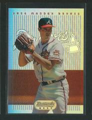 Greg Maddux [Red Refractor] Baseball Cards 1995 Bowman's Best Prices