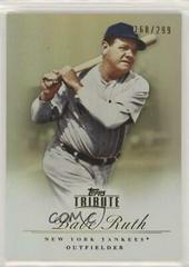 Babe Ruth #93 Baseball Cards 2012 Topps Tribute Prices