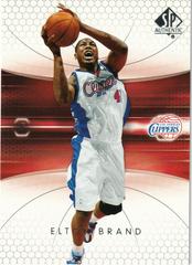 Elton Brand Basketball Cards 2004 SP Authentic Prices