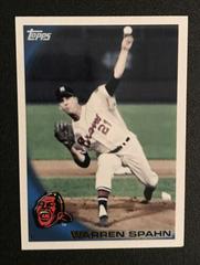 Warren Spahn Baseball Cards 2010 Topps Prices