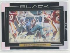 Brian Dawkins Football Cards 2022 Panini Black Iconic Impact Ink Autographs Prices