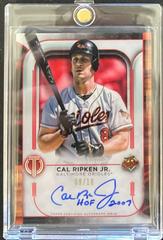 Cal Ripken Jr. [Red] #TA-CPJ Baseball Cards 2022 Topps Tribute Autographs Prices