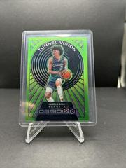 LaMelo Ball [Green Flood] Basketball Cards 2021 Panini Obsidian Tunnel Vision Prices