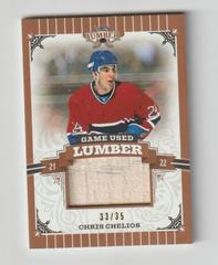 Chris Chelios [Platinum] Hockey Cards 2021 Leaf Lumber Game Used Prices
