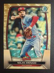 Nolan Arenado [SuperFractor] #62 Baseball Cards 2023 Bowman Chrome Prices