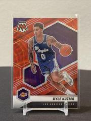 Kyle Kuzma [Red Wave] Basketball Cards 2020 Panini Mosaic Prices