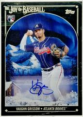 Vaughn Grissom [Autograph Midnight Black] #76 Baseball Cards 2023 Topps X Bob Ross The Joy Of Prices
