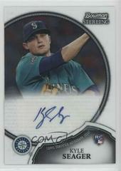 Kyle Seager Baseball Cards 2011 Bowman Sterling Rookie Autographs Prices