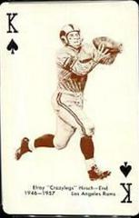 Elroy Hirsch [Kings of Spades] Football Cards 1963 Stancraft Playing Cards Prices
