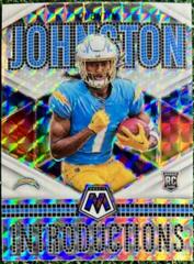 Quentin Johnston [White] #I-10 Football Cards 2023 Panini Mosaic Introductions Prices