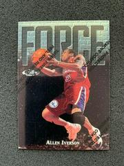 Allen Iverson [w/ Coating] #143 Basketball Cards 1997 Finest Prices