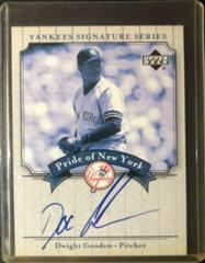 Dwight Gooden #PN-GO Baseball Cards 2003 Upper Deck Yankees Signature Series Pride of NY Autograph Prices