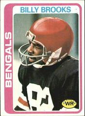 Billy Brooks #74 Football Cards 1978 Topps Prices
