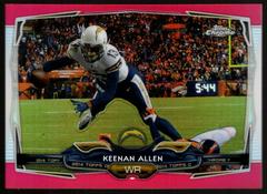 Keenan Allen [Pink Refractor] #104 Football Cards 2014 Topps Chrome Mini Prices