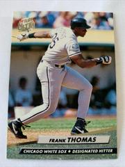 Frank Thomas #44 Baseball Cards 1992 Ultra Prices