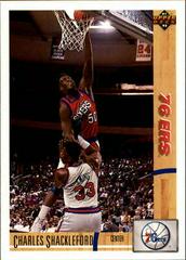 Charles Shackleford #405 Basketball Cards 1991 Upper Deck Prices