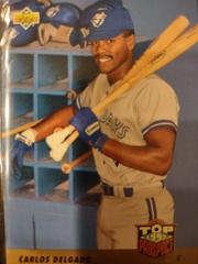 Carlos delgado Baseball Cards 1993 Upper Deck Top Prospects Prices