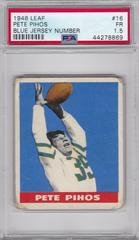 Pete Pihos [Blue Jersey Number] Football Cards 1948 Leaf Prices