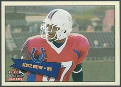 Reggie Wayne Football Cards 2001 Fleer Tradition Glossy Prices
