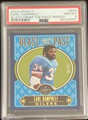 Earl Campbell [Indigo] #BP-6 Football Cards 2023 Panini Legacy Blast from the Past Prices