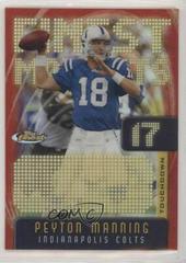Peyton Manning #FM17 Football Cards 2005 Topps Finest Manning Moments Prices